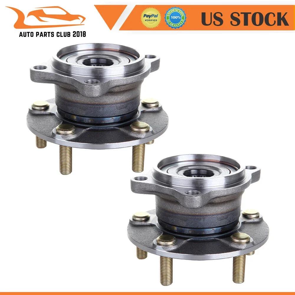 2 Rear Wheel Hub Bearings for Mitsubishi Endeavor (2004–2008, 2010–2011)