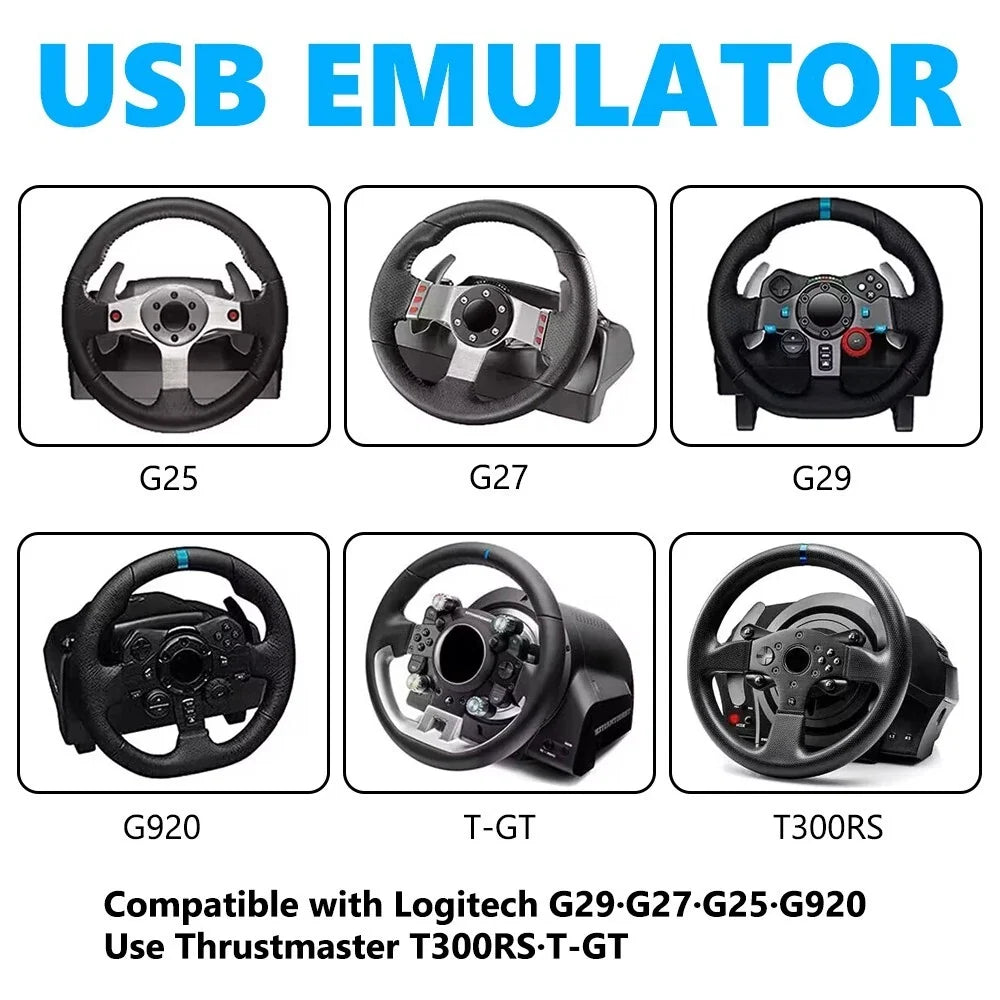 Sequential USB Shifter for Logitech G27 G25 G29 G920 Controllers