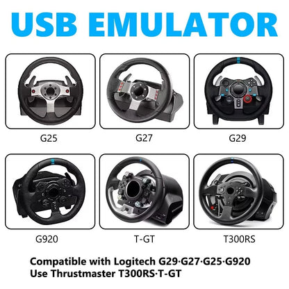Sequential USB Shifter for Logitech G27 G25 G29 G920 Controllers