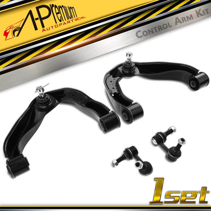 Set of 4 Front Upper Control Arms with Ball Joints for Nissan Frontier
