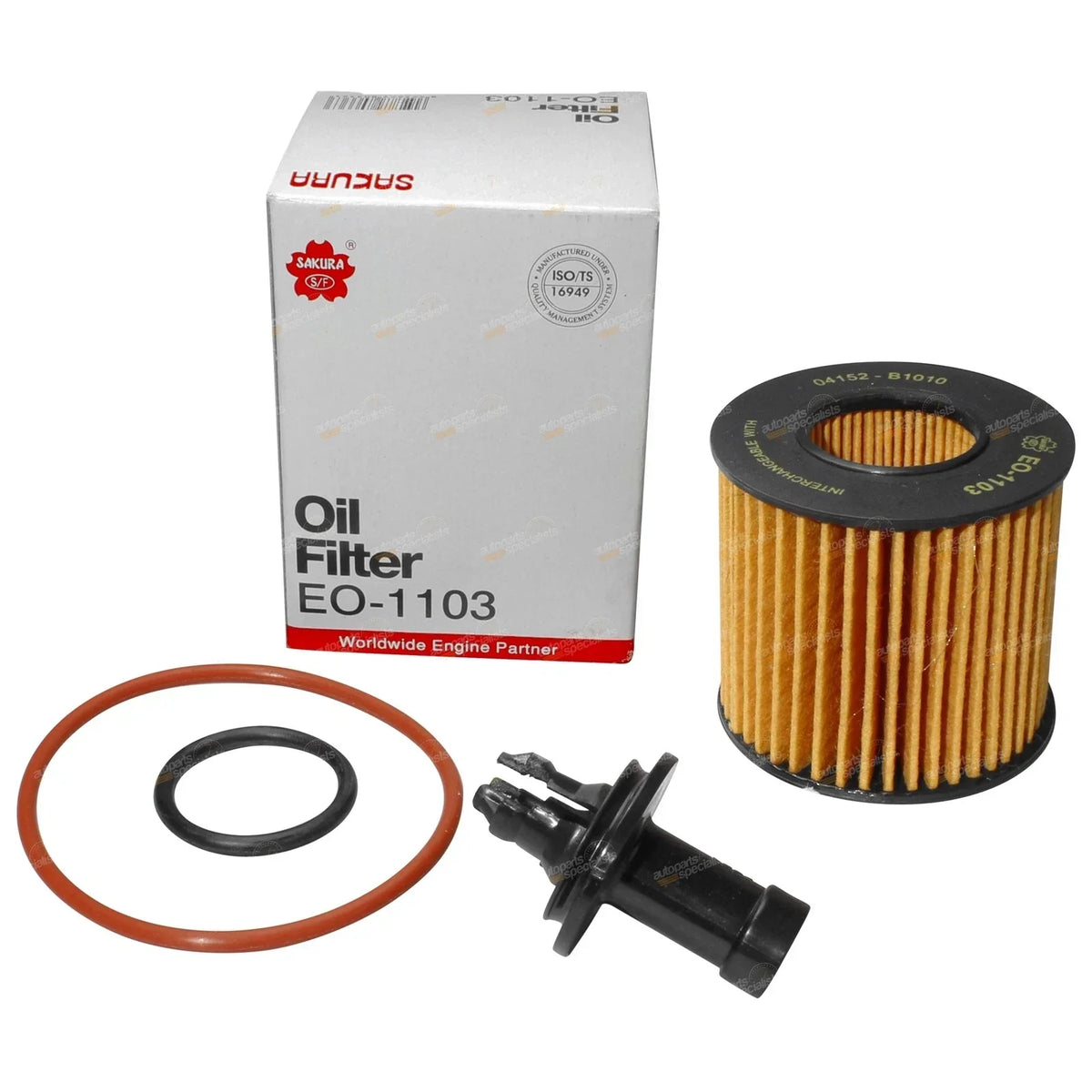 Cartridge Oil Filter for use with Ryco