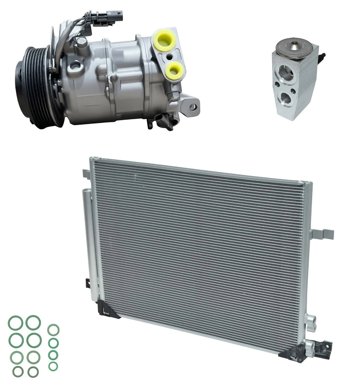 A/C Compressor Kit with Condenser for Cadillac ATS 3.6L (2017–2019)