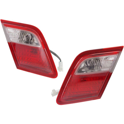 Tail Light Set for Toyota Camry (2007–2009) Left Right Inner Halogen Assembly