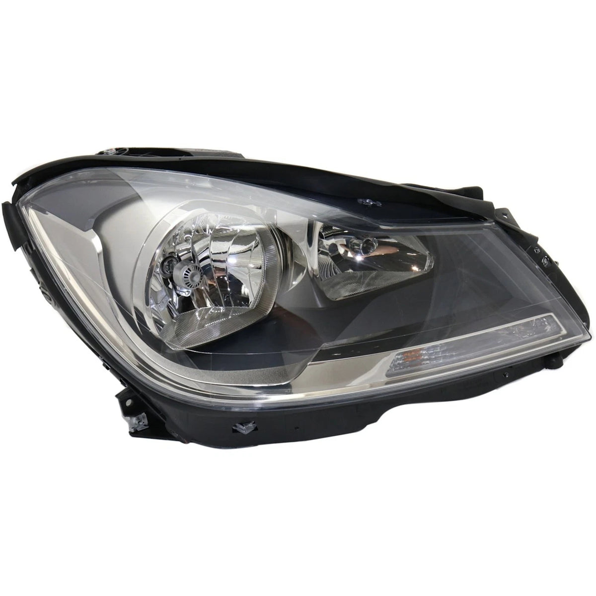 Headlight Set for Mercedes Benz C250 C350 C63 AMG (2012–2015) CAPA