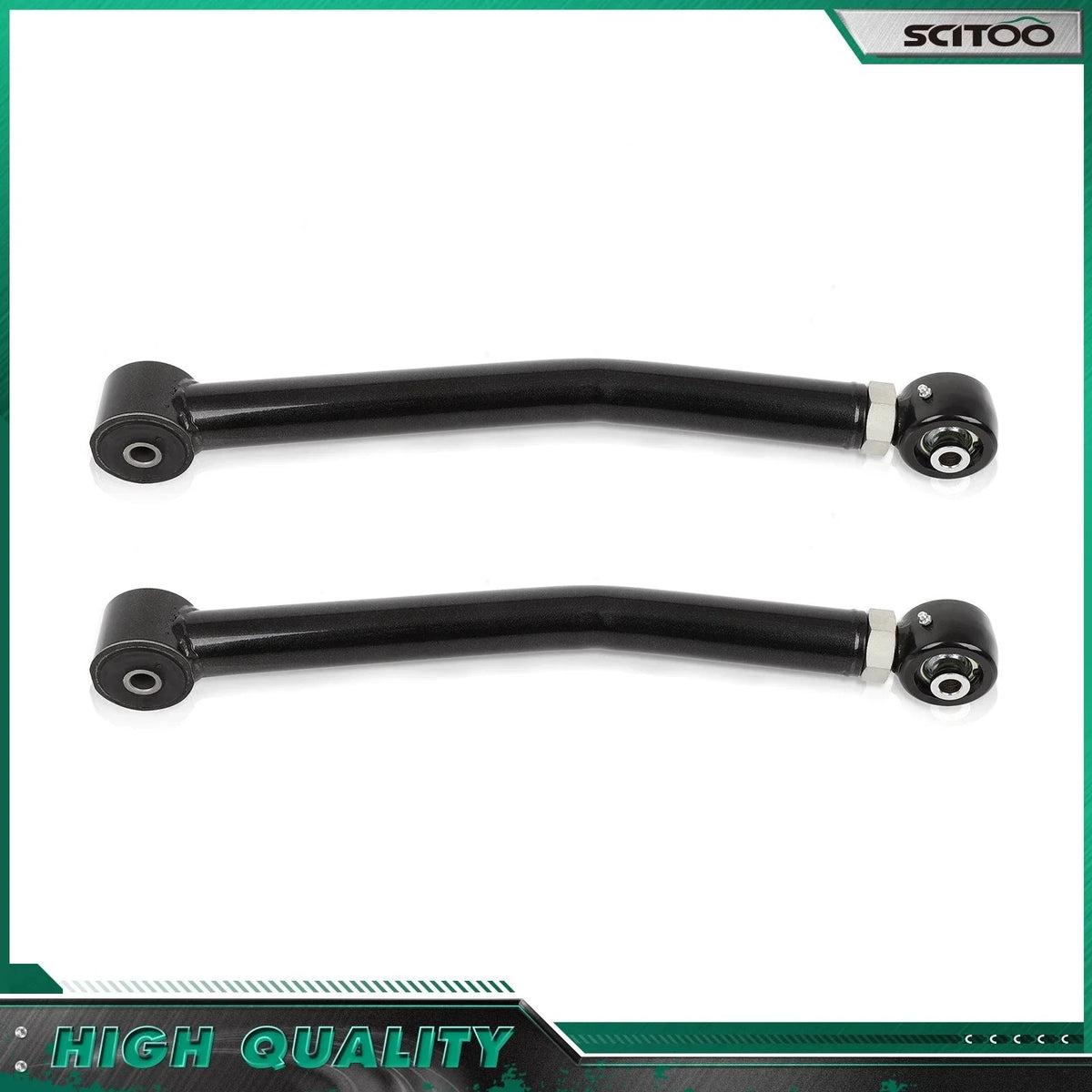 Front Lower Control Arm - Adjustable for Jeep Wrangler (2007–2018) Black