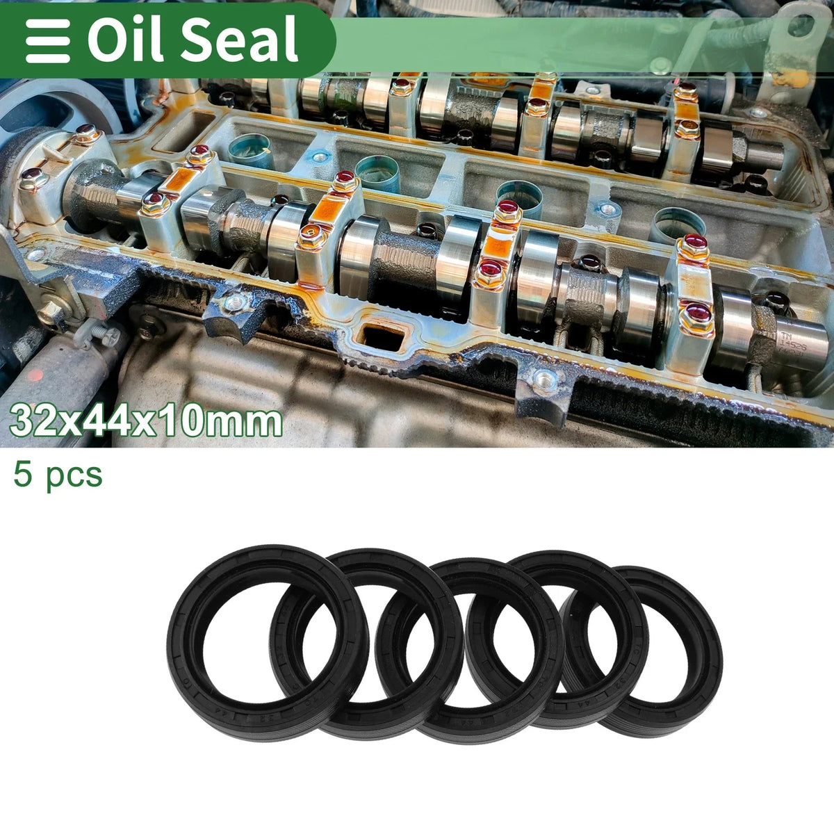 Oil Seal for Rotary Shaft (32x44x10mm)