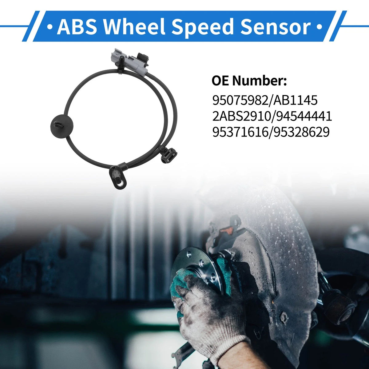 ABS Wheel Speed Sensor for Buick Encore (2013–2022) No. 95075982/AB1145/2ABS2910