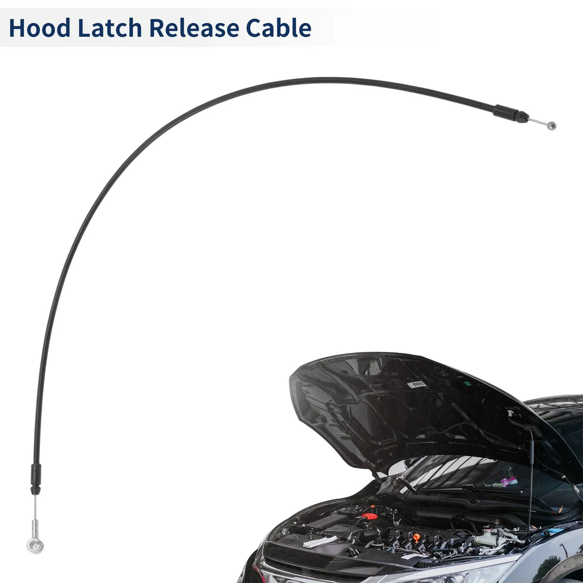 Hood Latch Release Cable for KIA RIO RIO 5 (2006–2011) No. 811901G100
