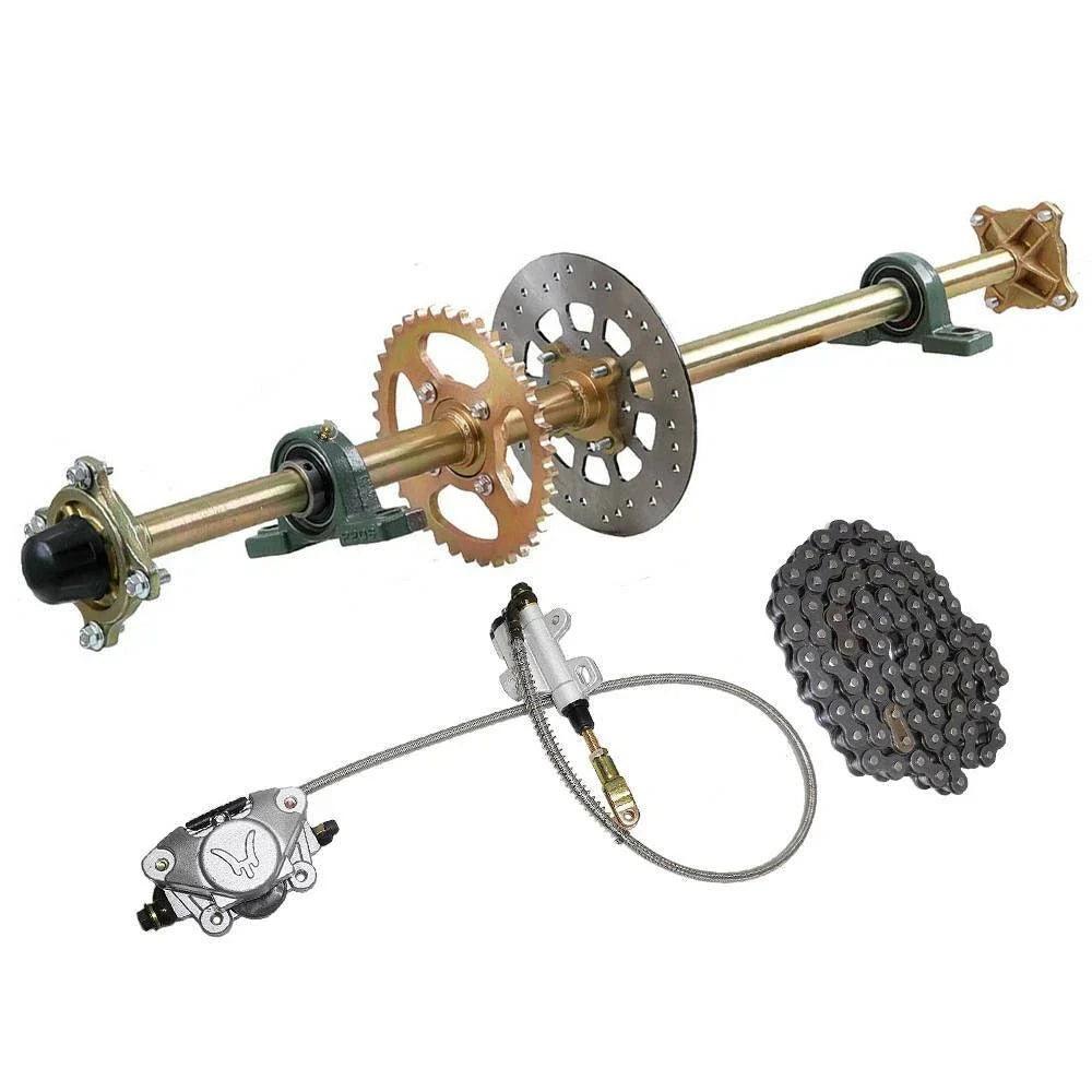 Go Kart Rear Live Axle Kit (29" 32" 44")