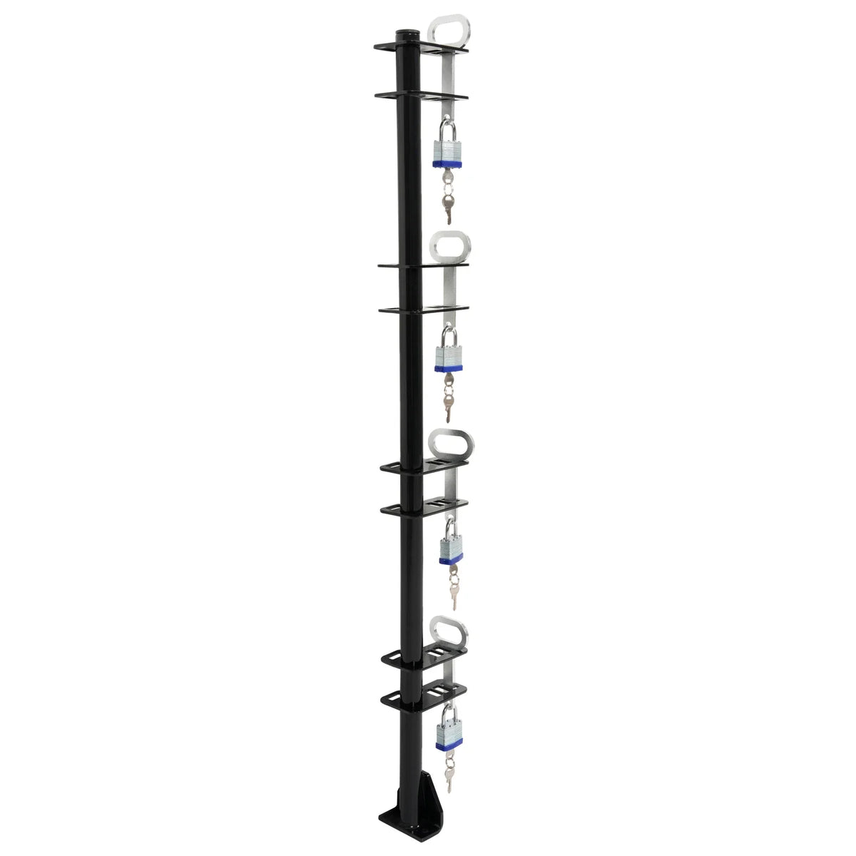 4-Pack Lockable Weeder Trimmer Holders for Trailer