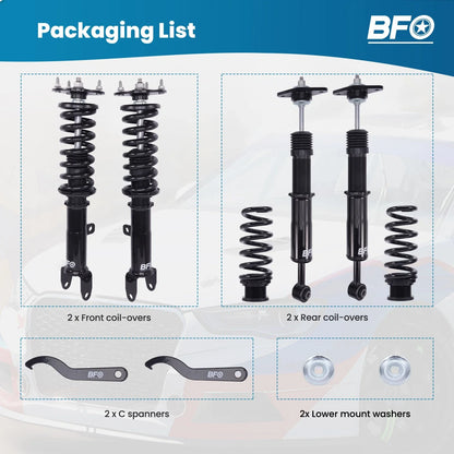 Lowering Kit Coilovers Suspension for Dodge Charger Challenger 2011-2022
