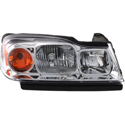 Headlight Set 2Pc for Saturn Vue (2006–2007) Left Right with Bulb