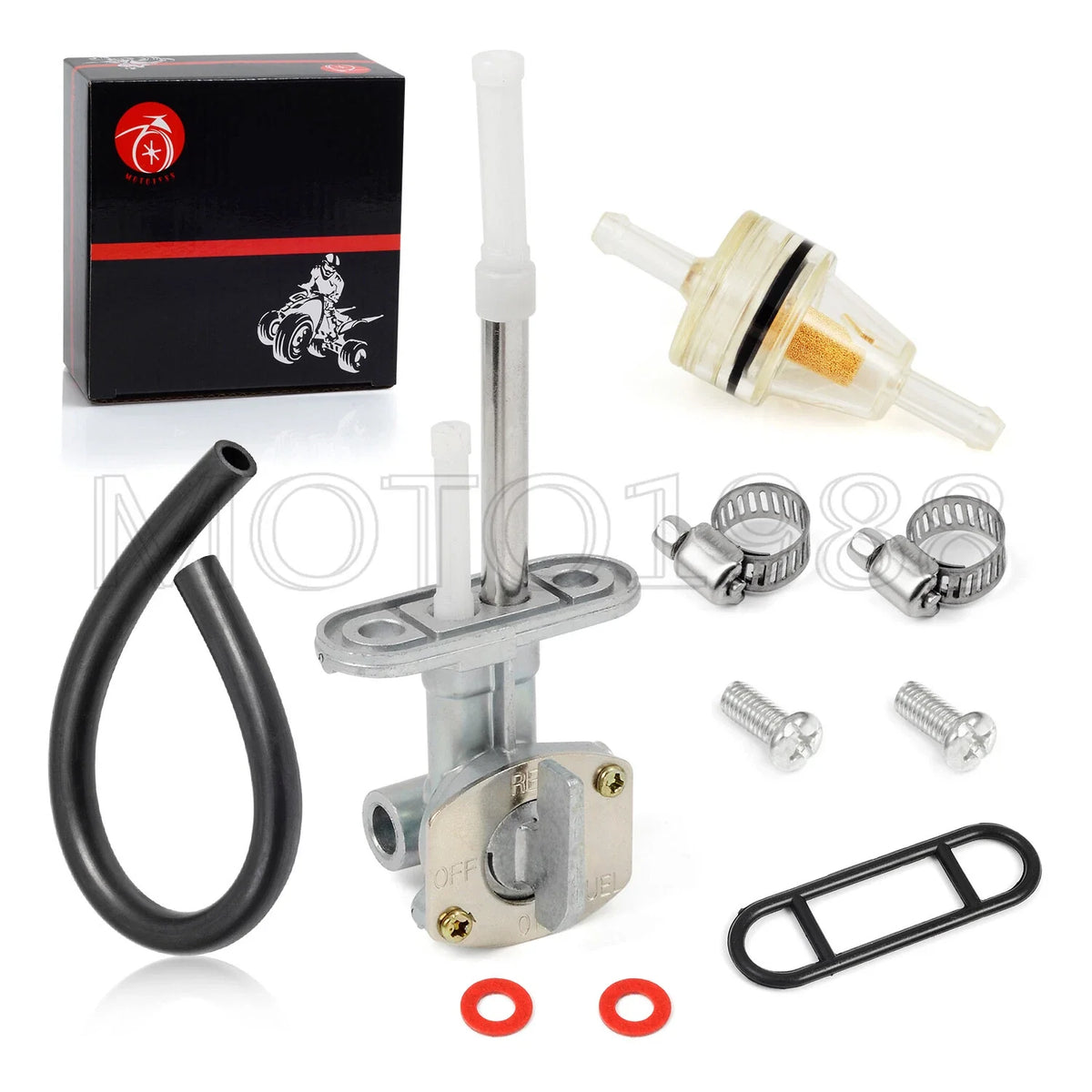 8mm Fuel Petcock Valve Kit for Yamaha TTR230 (2005–2021) #23F-24500-20-00