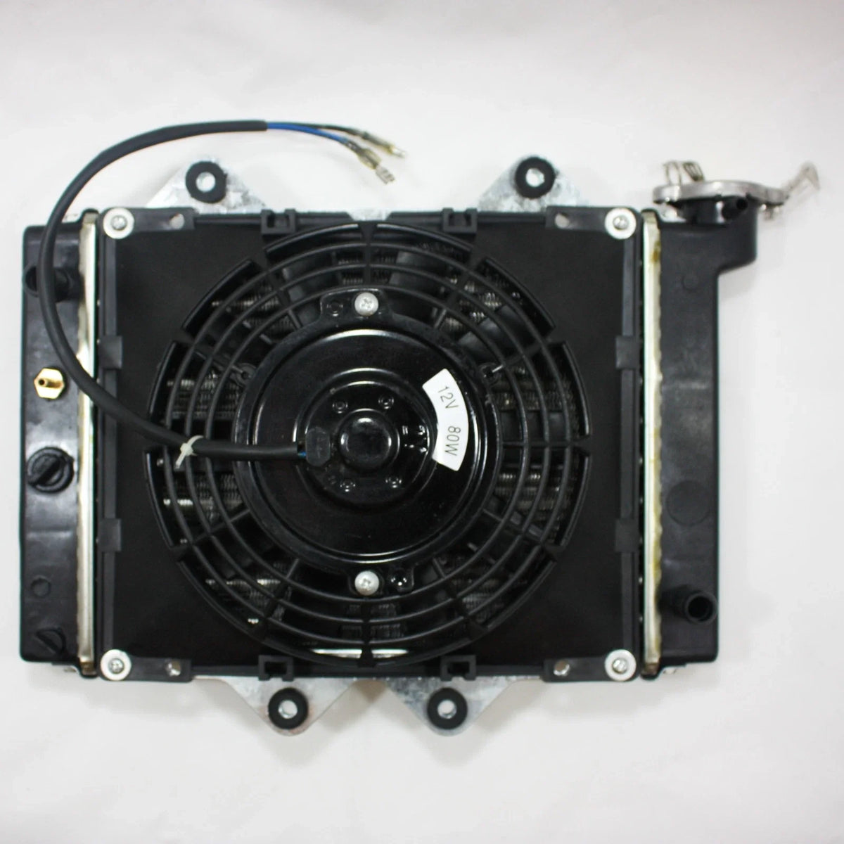 Water Cooled Radiator Cooler + Fan for 150cc 200cc 250cc PIT Quad ATV Buggy