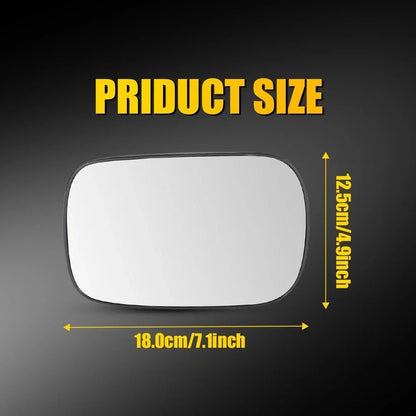 Left Heated Mirror Glass for Driver Side - Volvo XC60 2010-2017