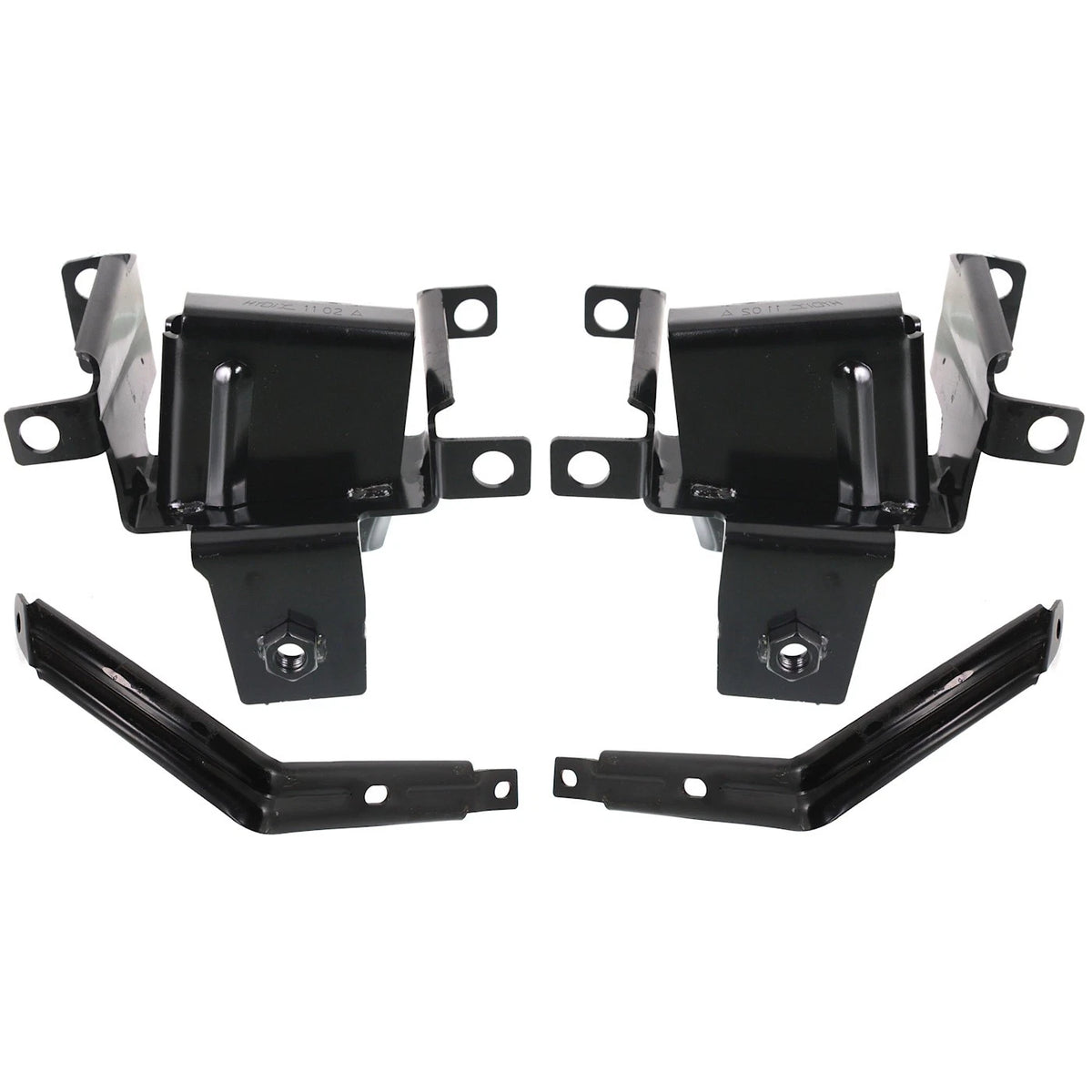 Set of 4 Bumper Brackets for GMC Sierra 1500 (2007–2013)
