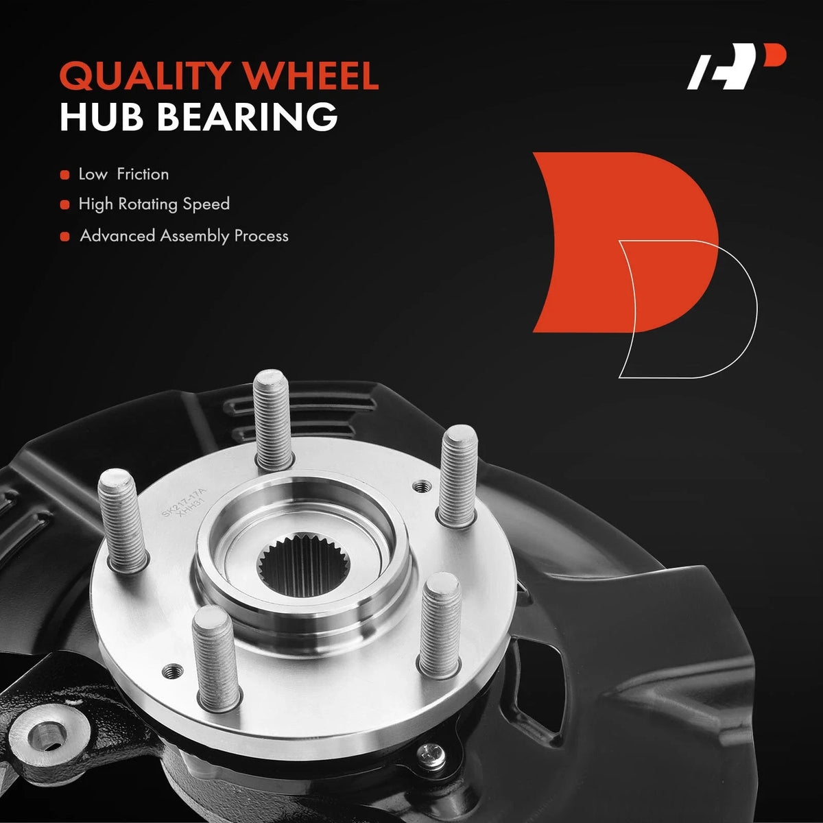 Steering Knuckle & Hub Bearing Front Left for 2011 Kia Optima