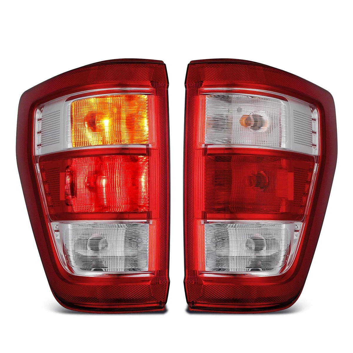 Chrome Tail Light Assembly for Ford F-150 (2021–2023)