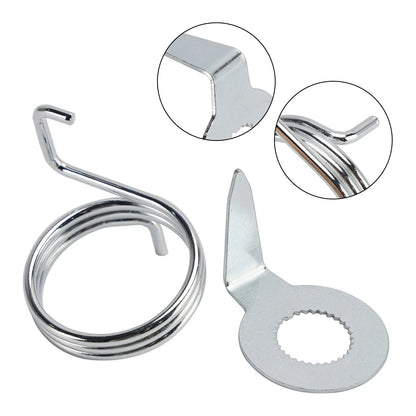 Set of 2 Kick Starter Return Springs & Clips for Honda Fourtrax 300 (1988–2000)