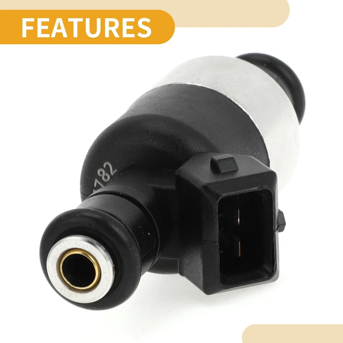 Fuel Injector - 1 Pc Black for 1988-1993 Buick Regal