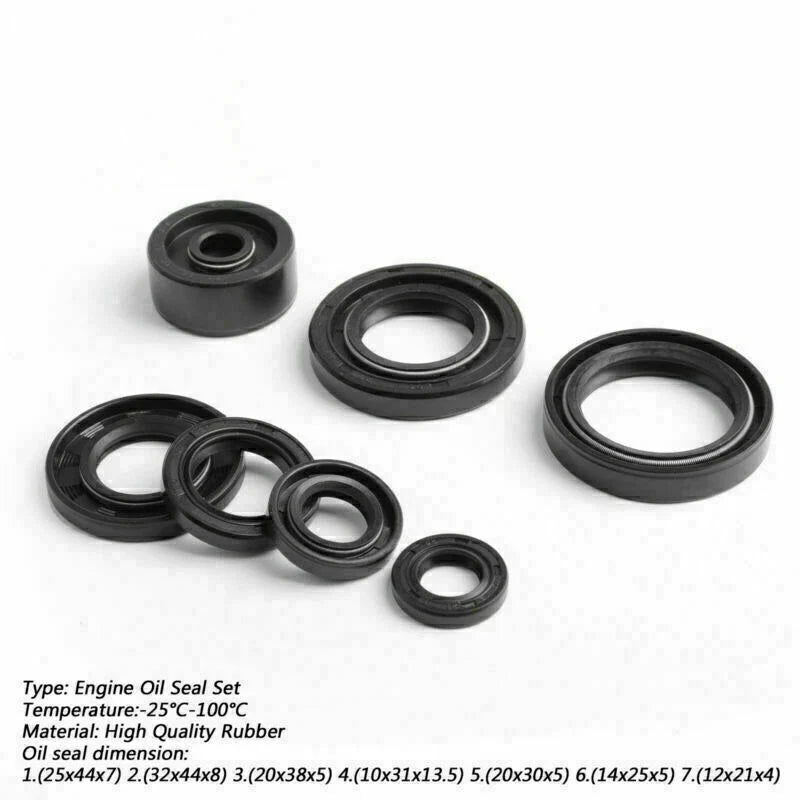 Oil Seal Rebuild Kit for Yamaha DT125E DT125 DT125R Engine 1989-1996