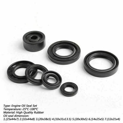 Oil Seal Rebuild Kit for Yamaha DT125E DT125 DT125R Engine 1989-1996