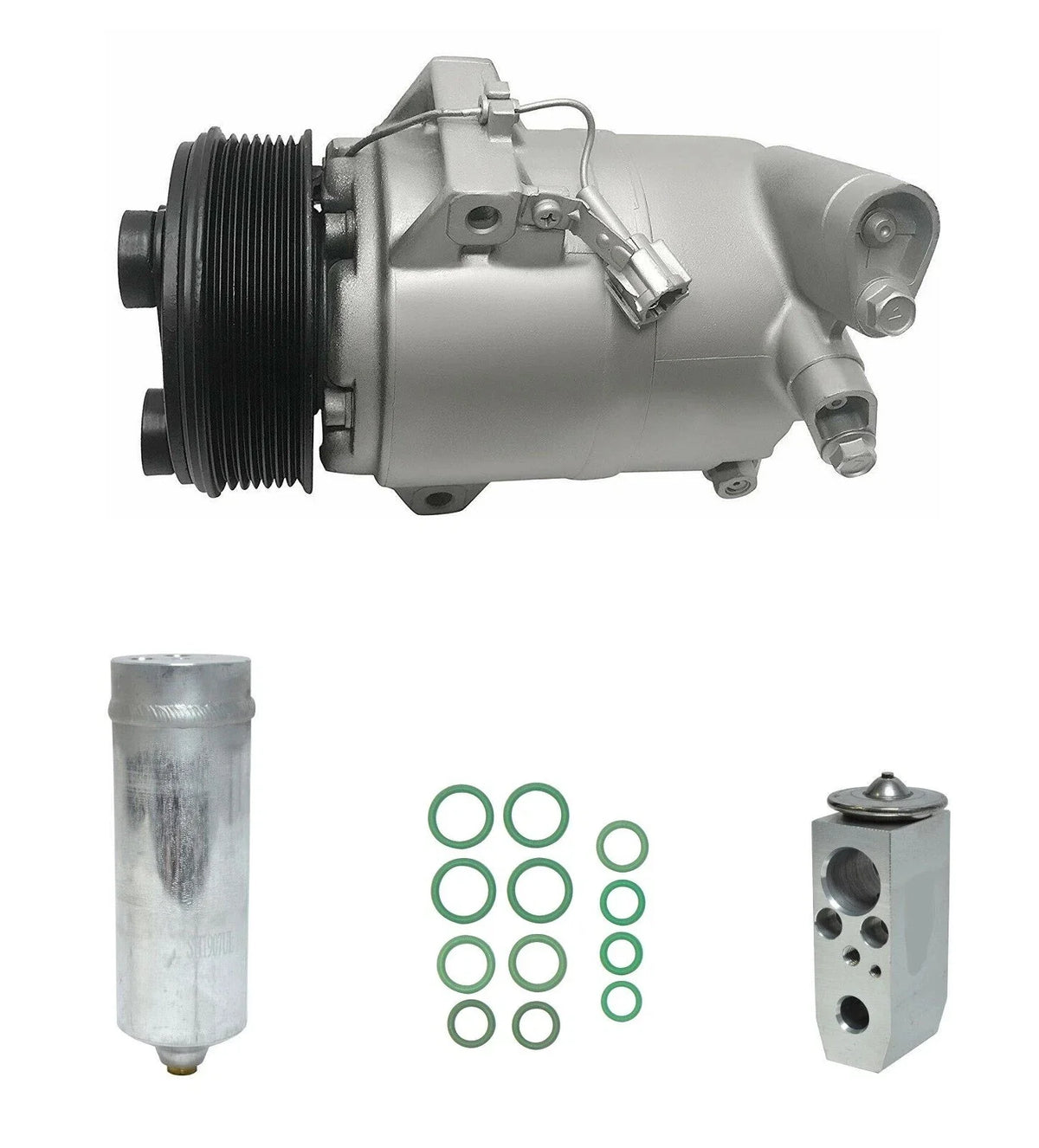 AC Compressor Kit Replacement for Nissan NV1500 4.0L (2018–2018)