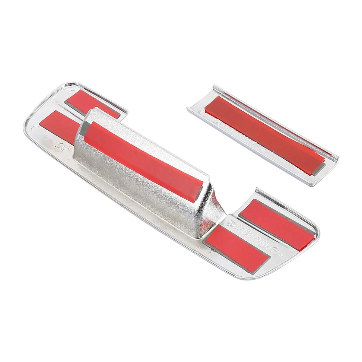 Set of Silver Tone Chrome Door Handle Covers for Dodge Ram 1500 (07-13)