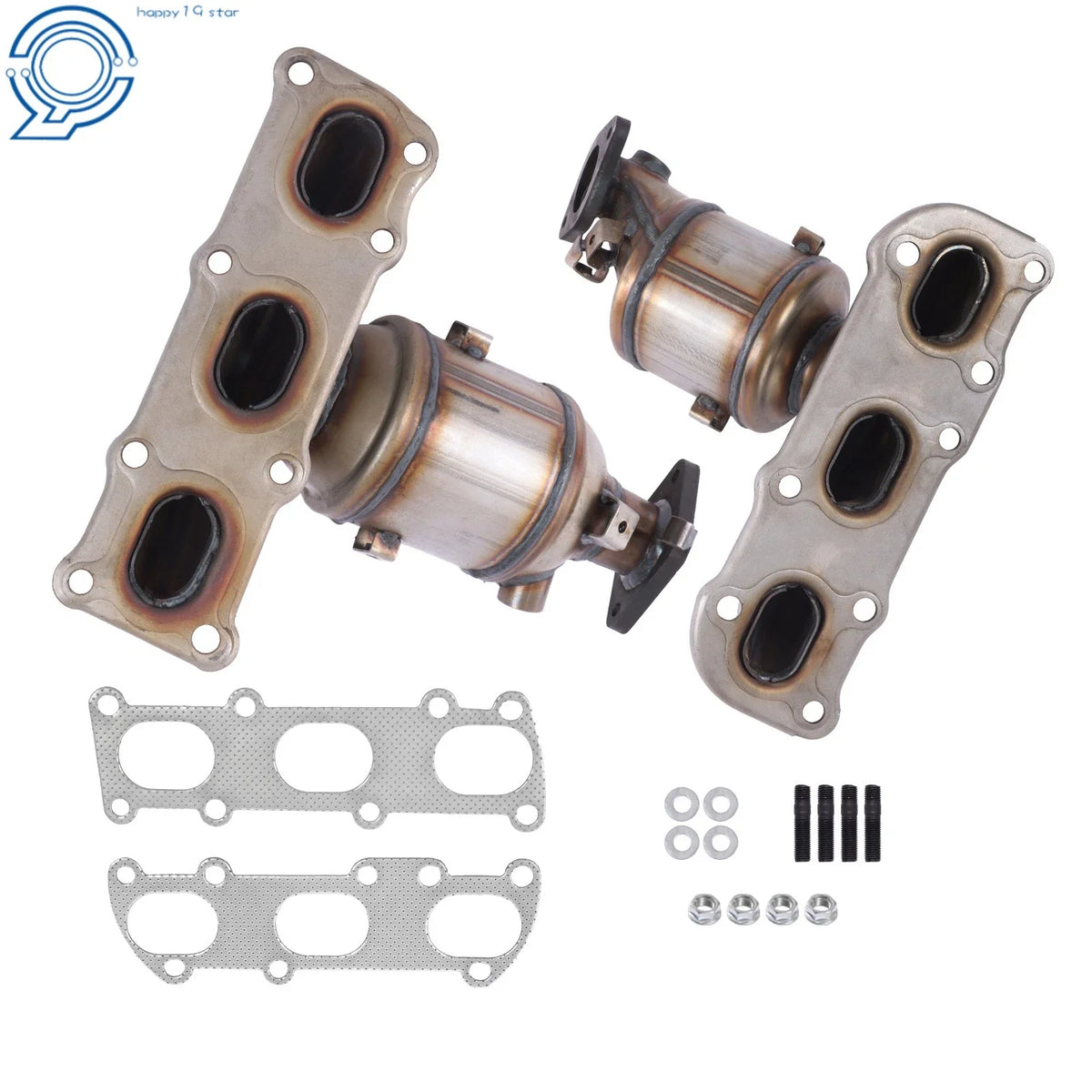 Set of 2 Catalytic Converters for Kia Sorento (2014–2019)