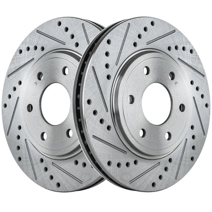 Front Brake Disc Rotors for Nissan Frontier, Suzuki Equator (2009–2012)