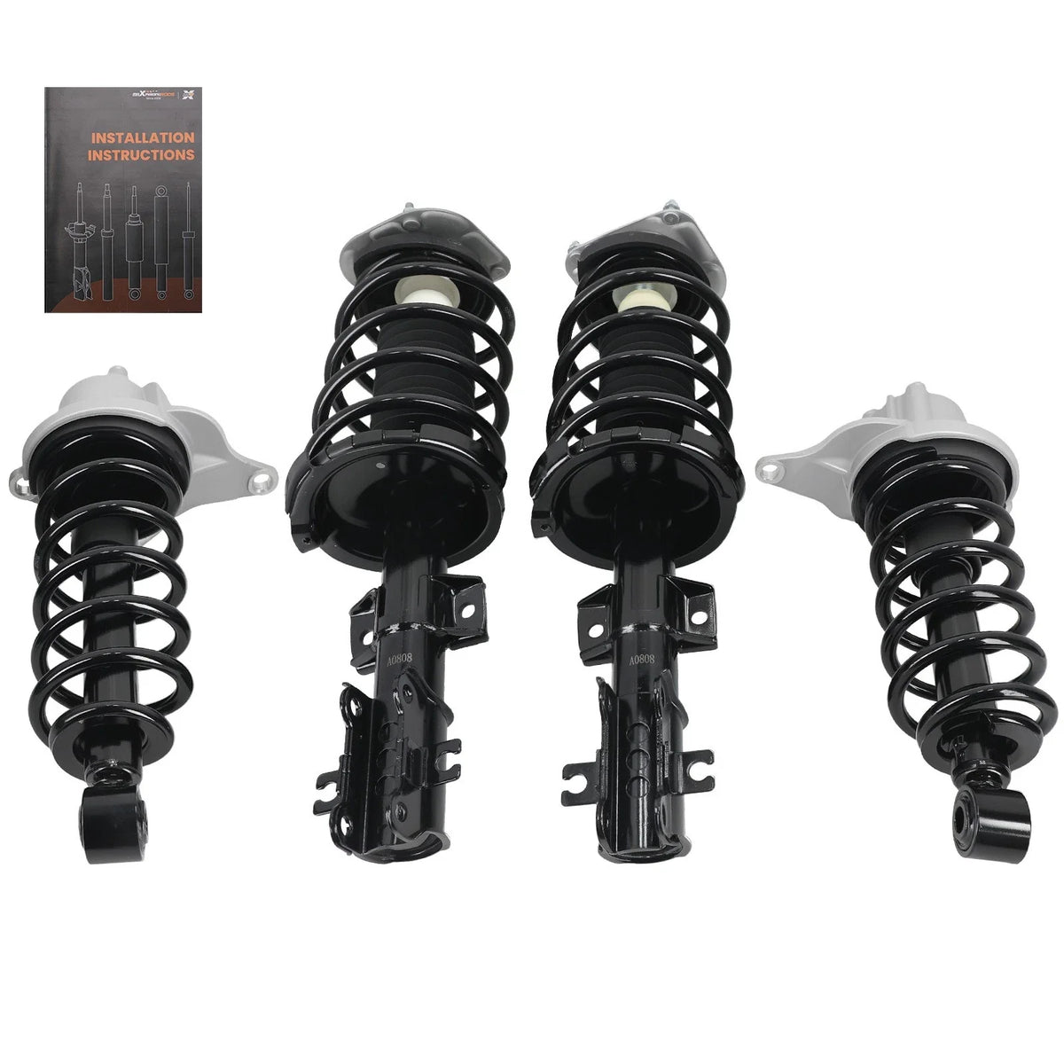 Complete Struts and Coil Springs - 4 Pack for XC70 2003–2007 Volvo