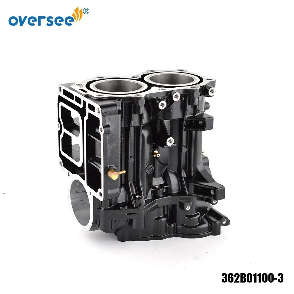Crankcase & Block Assembly for Tohatsu 18HP M18E2 2Cyl 2 Stroke 362B01100-3