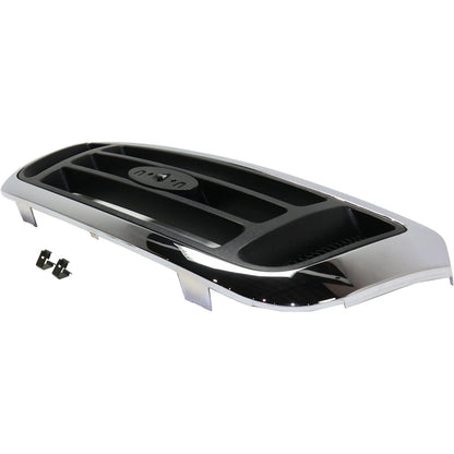 Grille for Ford Ranger (2004–2005) Chrome Shell with Black Insert