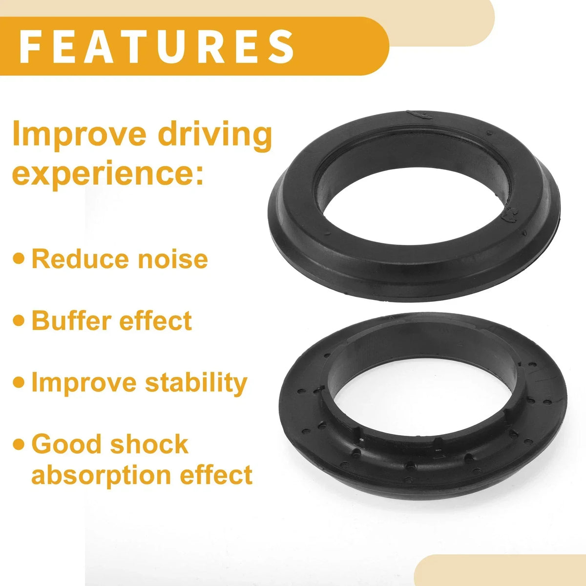 Coil Spring Insulator Set for SLC43 AMG (2017-2020) Mercedes-Benz