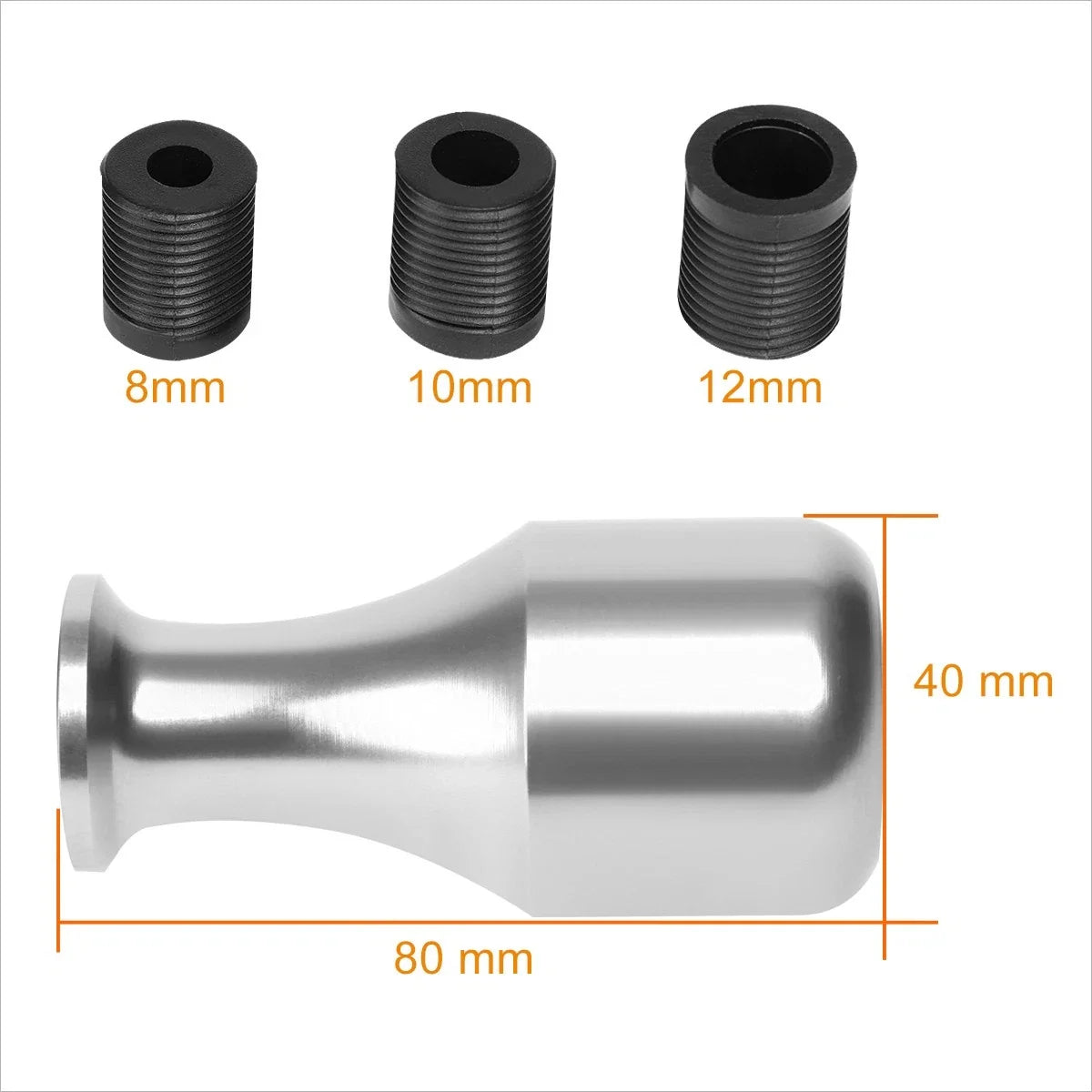 6-Speed Manual Shift Knob - J2 Aluminum (Universal Fitment)
