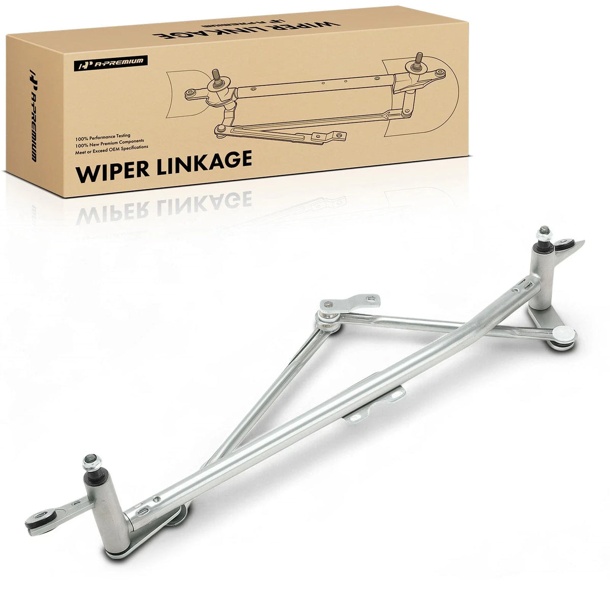 Front Wiper Linkage for Chevrolet Traverse GMC Acadia Buick Enclave (2009–2017)