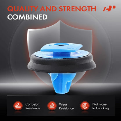 Fender Wheel Moulding Clip Set 20Pcs for Jeep Renegade 2015-2023
