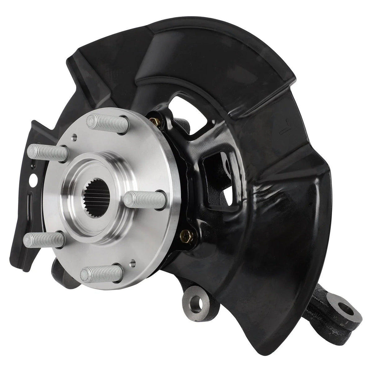 Front LH Hub Bearing and Steering Knuckle for 2011-2013 Hyundai Sonata