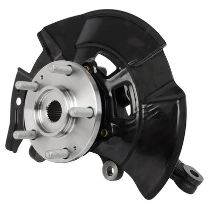 Front LH Hub Bearing and Steering Knuckle for 2011-2013 Hyundai Sonata
