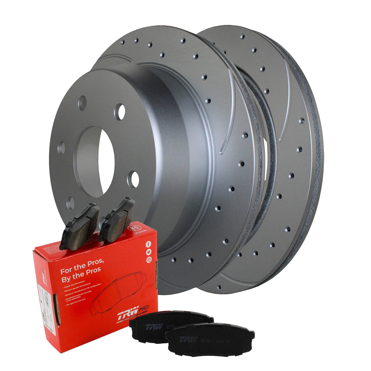 Rear Brake Kit for Silverado/Sierra 1500 (2007-2018) - 325mm Disc & Pads