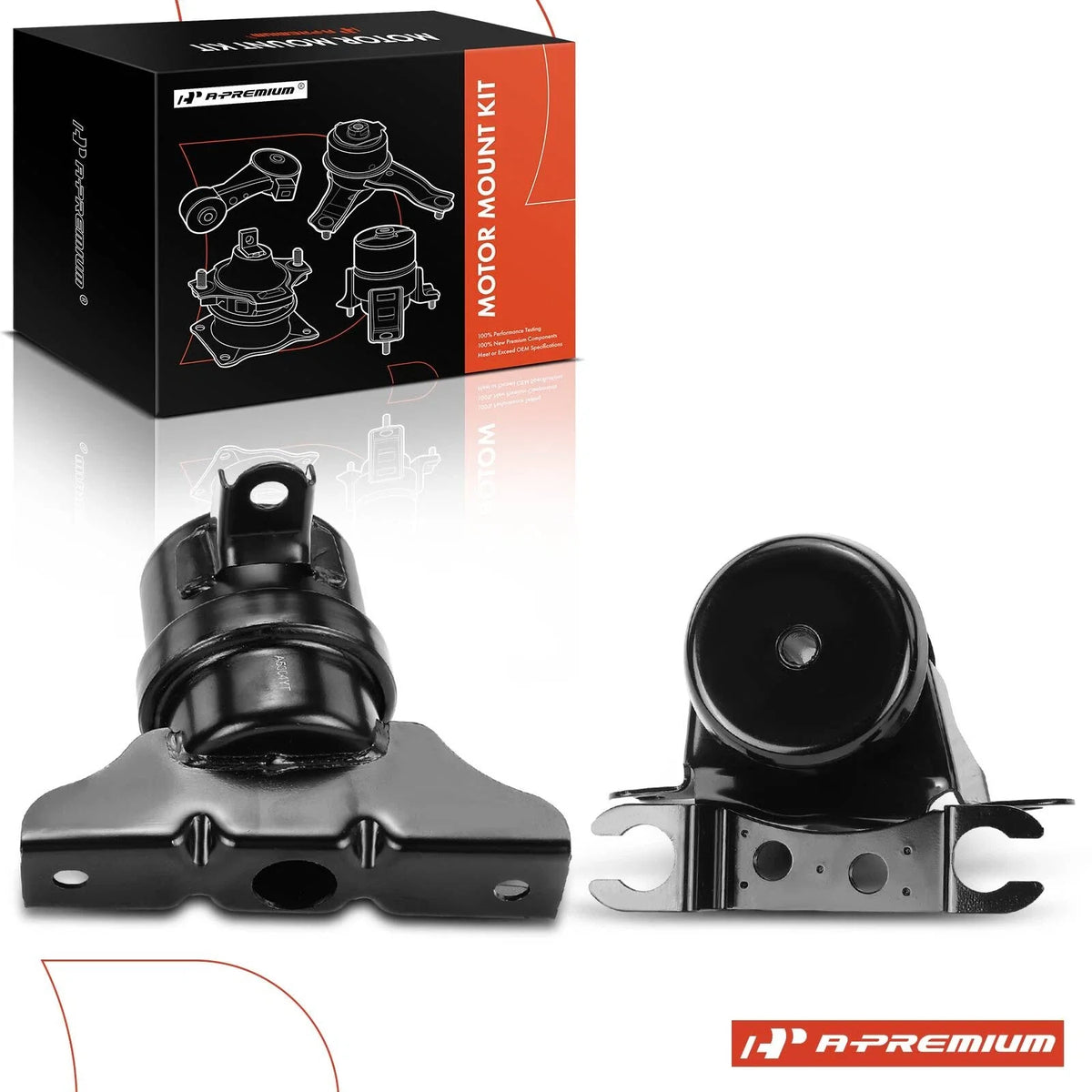 2X Engine Motor Mount & Transmission Mount for Ford Escape Mazda (2001–2004)
