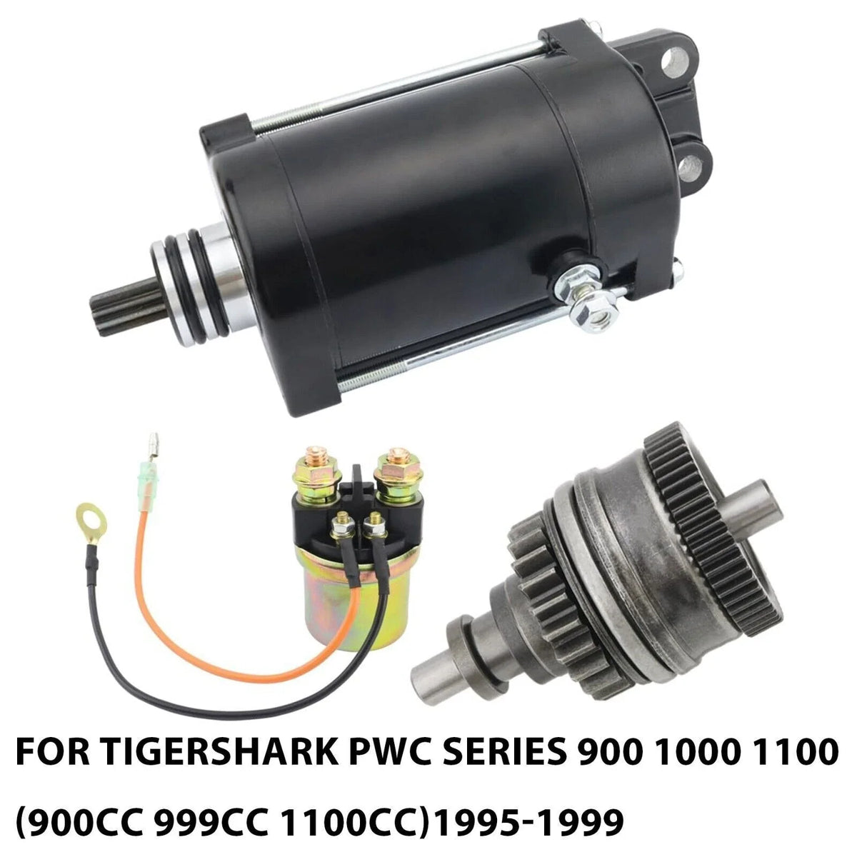 Bendix & Relay Starter for 1998 Arctic Cat Tigershark TS1000R