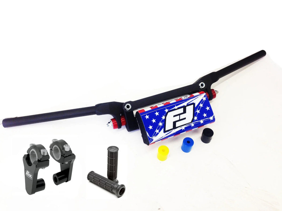 Fasst Flexx 10 Degree Enduro Handlebar + Rox 2" Riser for USA Models