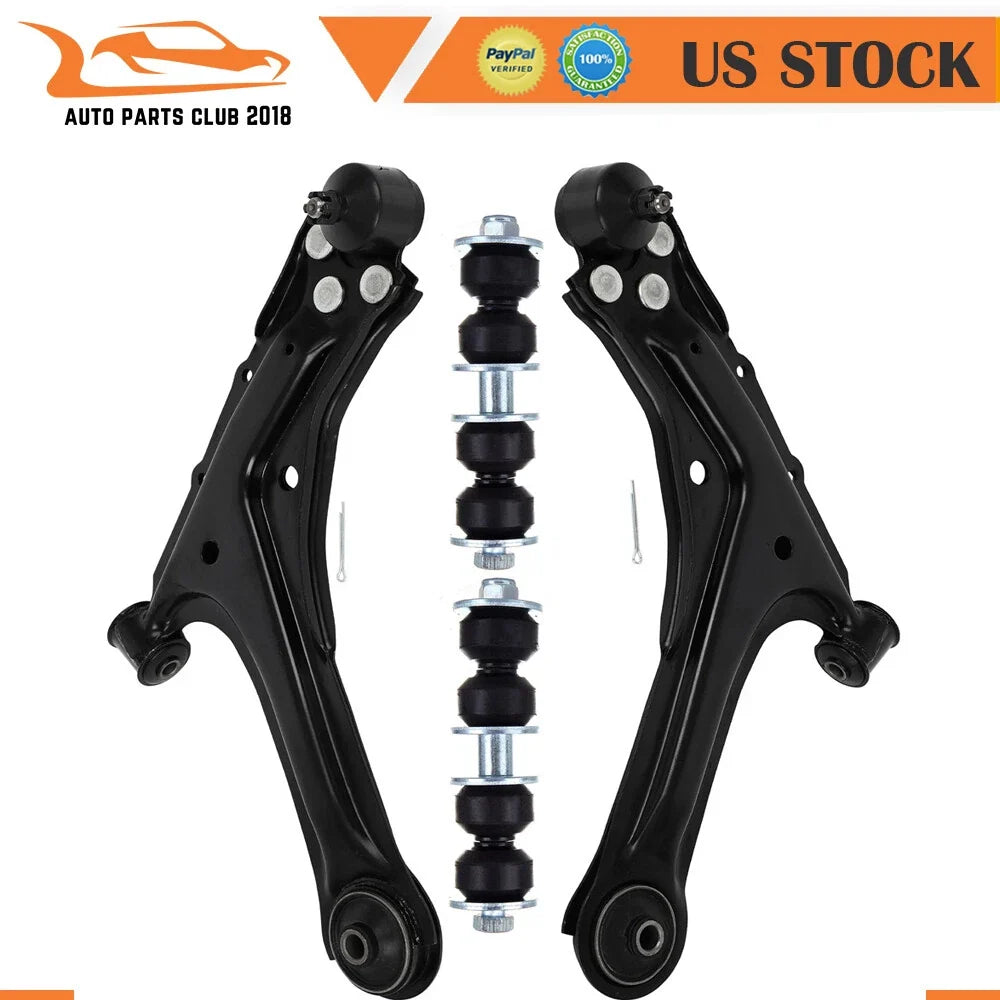 Set of 4 Front Lower Control Arms & Ball Joints for Chevrolet Cavalier (1995–2005)