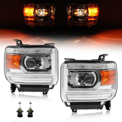 Projector Headlights for GMC Sierra 2500/3500HD (2015-2019)