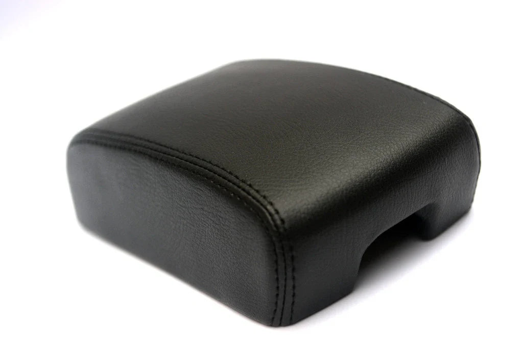 Center Console Armrest Cover for Nissan Sentra (2000–2006) Black Leather