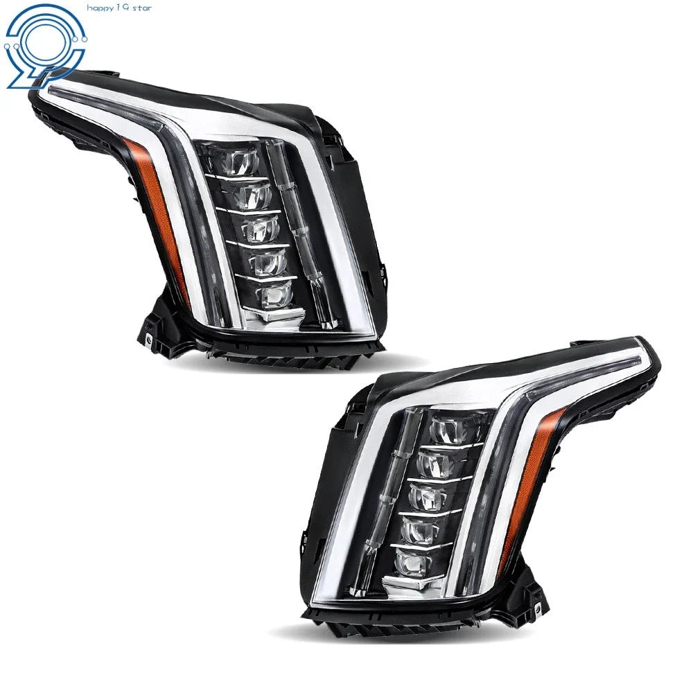 2015-2020 Cadillac Escalade Clear Lens LED Headlights - Right & Left