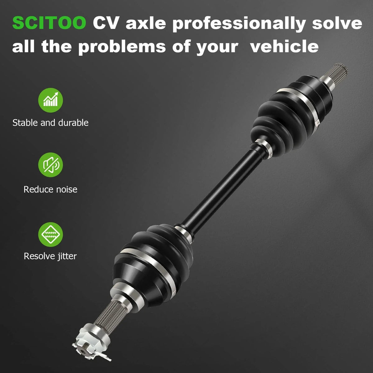 CV Axle Front Right for Kawasaki Brute Force 650 (2006-2013)