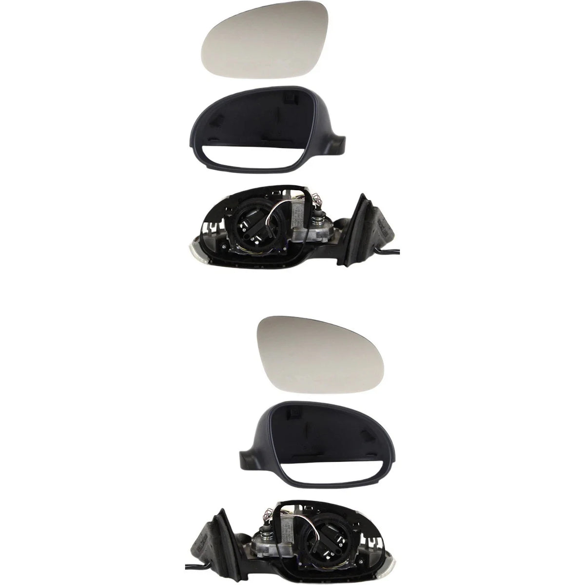 Power Mirror Pair for Volkswagen Passat (2001–2005) Heated with Memory
