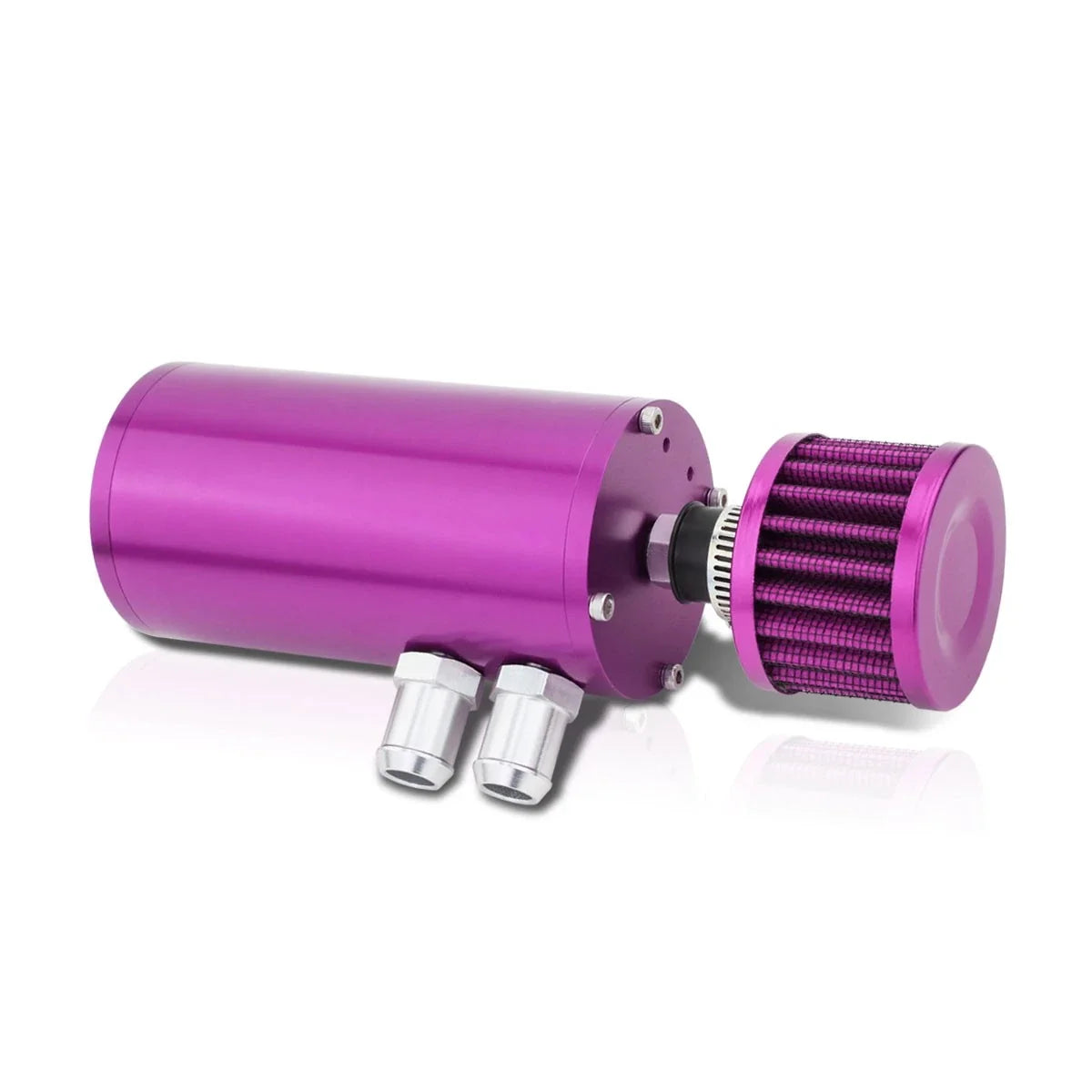 Aluminum Engine Catch Reservoir Breather Tank with Air Filter for